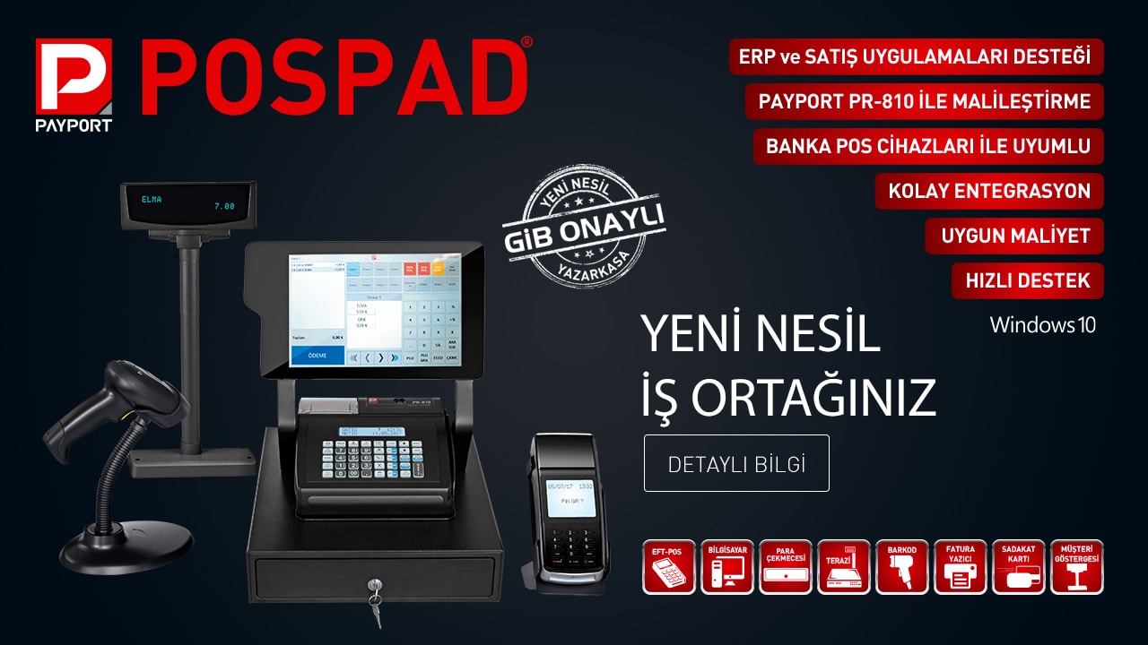 Yeni nesil iş ortağınız Pospad erp ve satış uygulamaları desteği